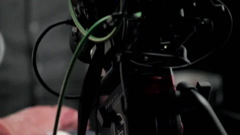 Camera and a piece of meat Stock Footage 238002193