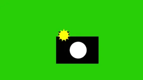 Camera animation on green screen 库存影片 333561126