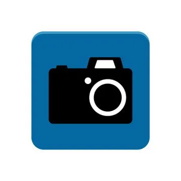 Camera app button Stock Illustration