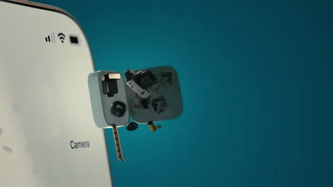 Camera App Icon Opening Stock Footage 285389963