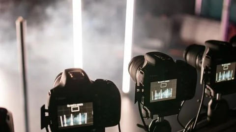 Camera array Stock Photos