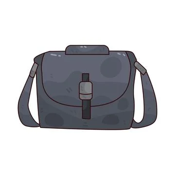 Camera Bag illustration Stock Illustration