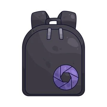 Camera Bag illustration Stock Illustration