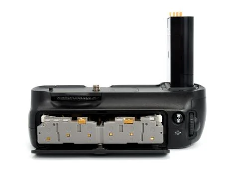 Camera battery grip Stock Photos