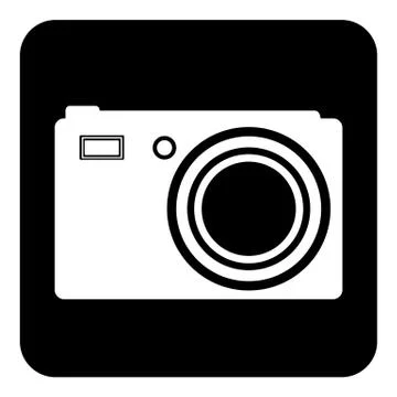 Camera button Illustrazione stock