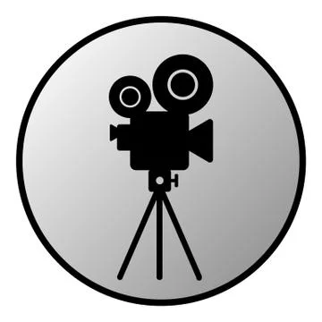 Camera button Illustrazione stock