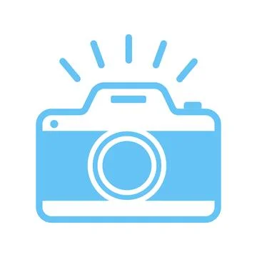 Camera, camera icon, vintage camera. Vector, designer illustration 스톡 일러스트