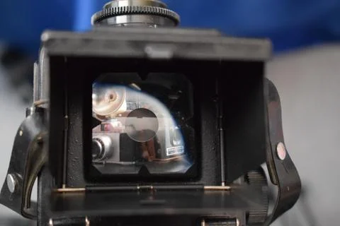 Camera in the camera Stock Photos