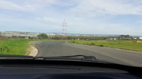Camera car catching a racing event 스톡 동영상 121680961
