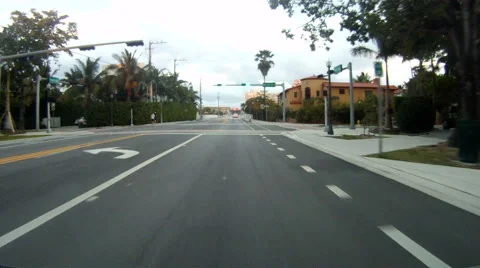 Camera car in downtown Miami Stock Footage 67568783