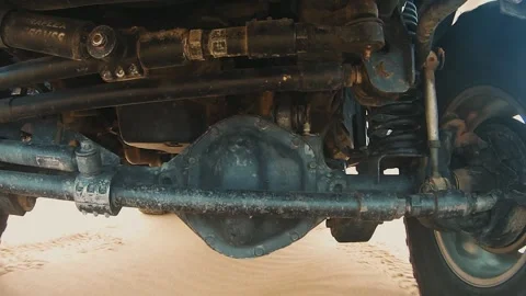 Camera car in the Sahara desert. Stock-Footage 147434414