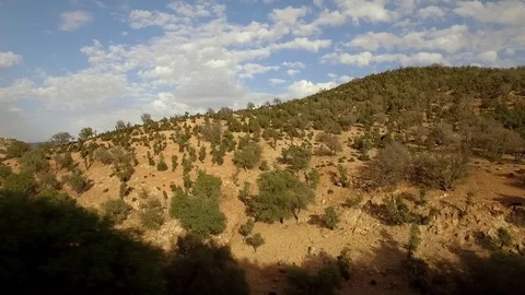 Camera car in the south of Morocco Stock Footage 126224149