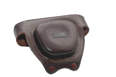 Camera case in poor condition Foto stock