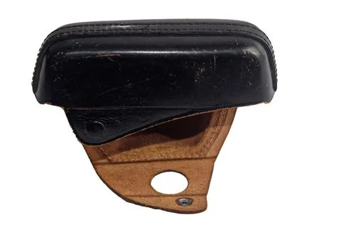 Camera case in poor condition Foto stock