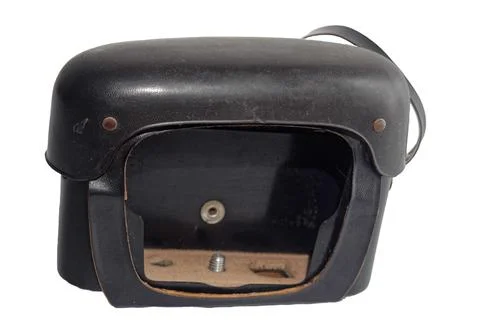 Camera case in poor condition Foto stock
