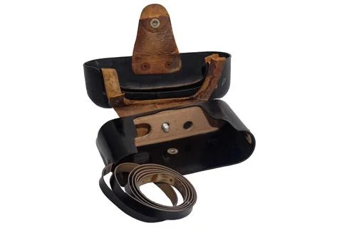 Camera case in poor condition Foto stock