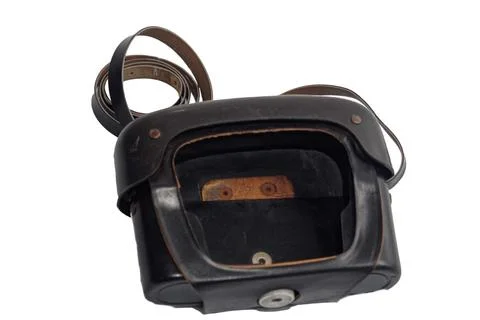Camera case in poor condition Foto stock