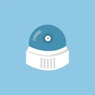 Camera cctv ,Illustration eps 10, vector Stock Illustration