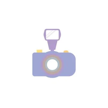 Camera Clipart Vector Design Isolated Stock Illustration