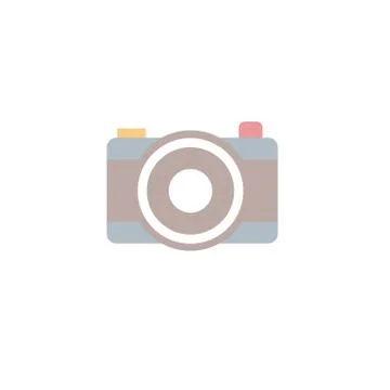 Camera Clipart Vector Design Isolated Stock Illustration