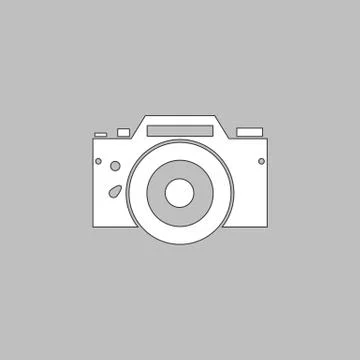 Camera computer symbol Illustrazione stock