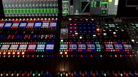 Camera Control Panel Tv Broadcast 스톡 동영상 339932828
