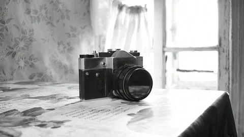 Camera in a country house Stock Footage 112918477