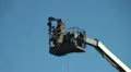 Camera on a crane HD Footage