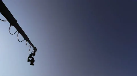 Camera on a crane Stock Footage 68346104