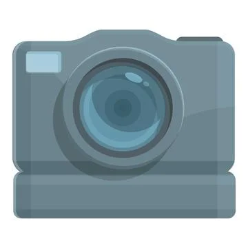 Camera device icon cartoon vector. Digital photo イラスト素材