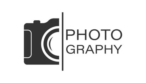 Camera device sign icon in flat style. Photography vector illustration on whi Stock Illustration