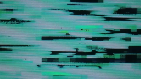 Camera display error signal Stock Footage 321602800
