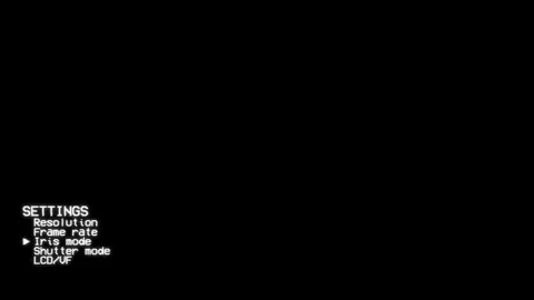 Camera Display Overlay Stock Footage 303365155