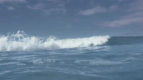 Camera Diving Under Waves Vídeo Stock 161219760