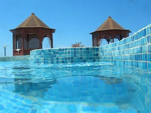 Camera diving into water pool Stock Footage 705466