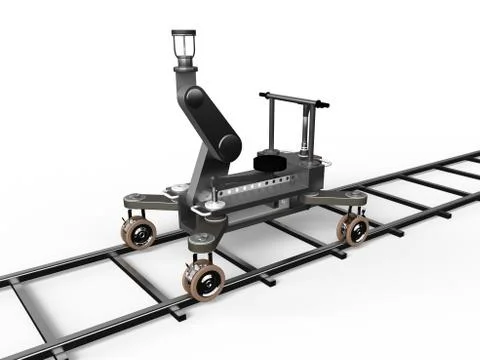 Camera dolly Stock Illustration