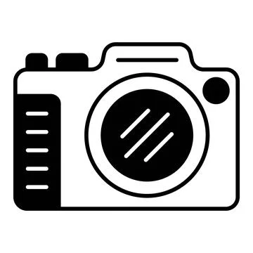 Camera Dualtone Icon 库存插图