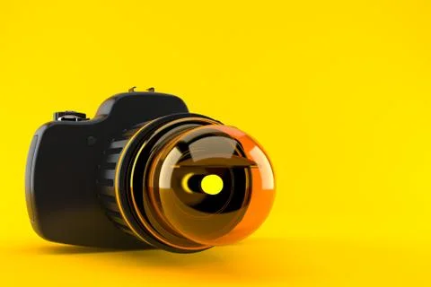 Camera with emergency siren Stock Illustration