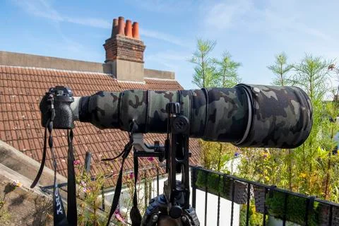 Camera equipment. Stock Photos