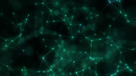 The camera explores a still internet network. Seamless loop. Stock-Footage 239702112