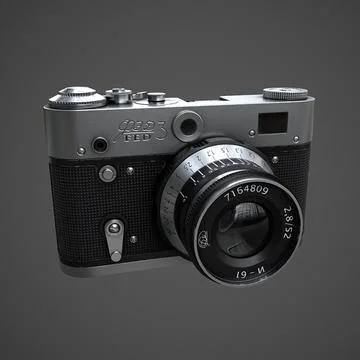 Camera FED 3 3D Model