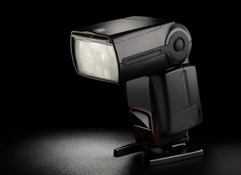 Camera flash Stock Photos