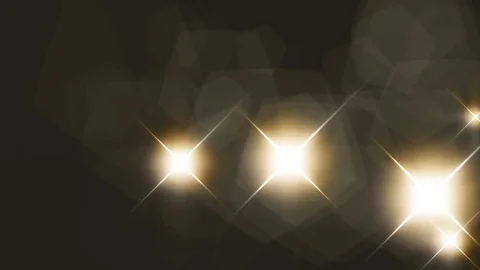 Camera Flashes with paparazzi flares. Ye... | Stock Video | Pond5