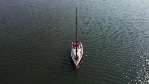 The camera flies along the river at the height of a bird's flight Stock Footage 140908908