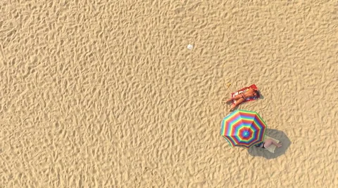 The Camera Flies to the Seaside Resort. Stock Footage 66275725