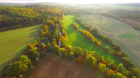 Camera flight over Radbuza river. 스톡 동영상 71948820