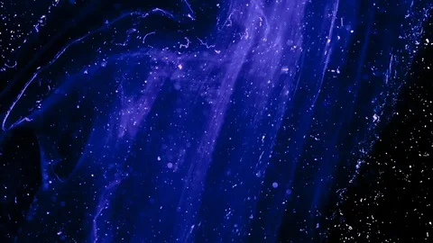 Camera is flying through the blue and magenta coloured nebula. Stock Footage 78000970