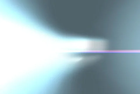 Camera flying through a bright tunnel Stock Footage 653275