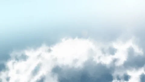 Camera flying through clouds. Stock Footage 136562384