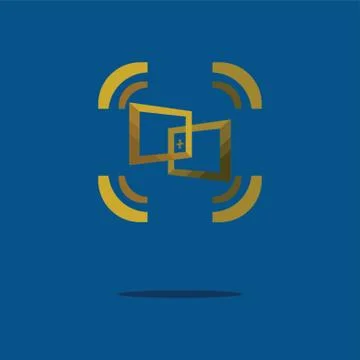 Camera Focus Point Stockillustratie